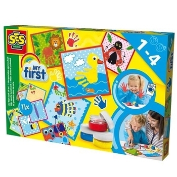 Пальчикові фарби Ses Creative My first Відбиток (14419S) - Pampik