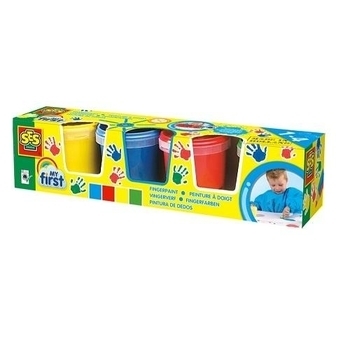 Пальчиковые краски Ses Creative My first Юный художник (14413S) - Pampik