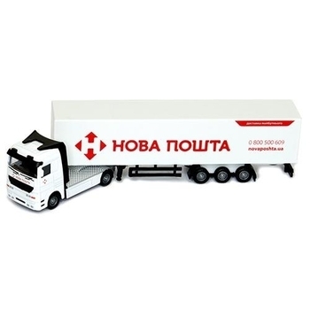 Автомодель Технопарк Фура Нова пошта (SB-15-12) - Pampik