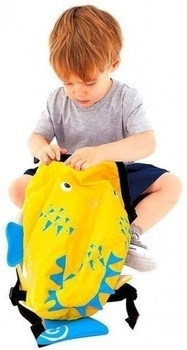 Дитячий рюкзак Trunki Рибка, жовтий (0111-GB01-NP) - Pampik - 3