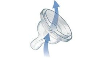 Соска силіконова Philips Avent Anti-colic, з 6 міс., швидкий потік, 2 шт. (SCF636/27) - Pampik - 2