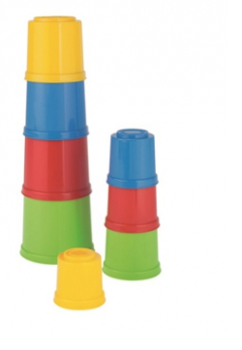 Пирамидка Ecoiffier Чашечки (400) - Pampik - 2