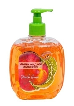 Гель-мило Смачні Секрети Персик, 460 мл - Pampik