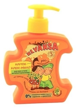 Крем-мило для рук і тіла Klyaksa Антибактеріальне, 250 мл - Pampik