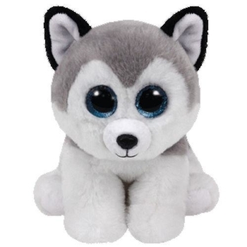 М'яка іграшка TY Beanie Babies Хаскі, 15 см (42183) - Pampik