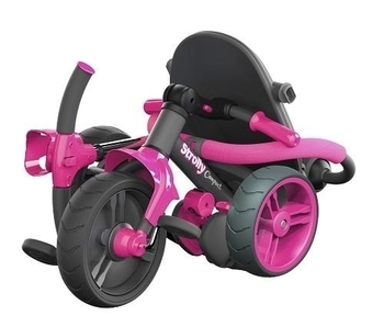 Дитячий велосипед Y Strolly Compact, рожевий - Pampik - 2