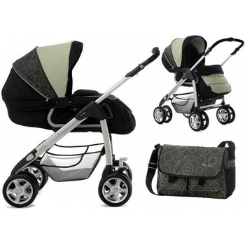 Коляска-трансформер Silver Cross Freeway Pistachio, чорний з зеленим - Pampik - 5