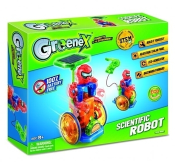 Набір науково-ігровий Amazing Toys Greenex Вчений робот (36507) - Pampik