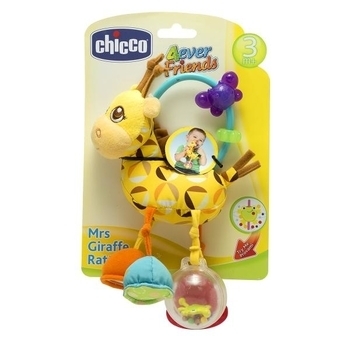 Игрушка-погремушка Chicco Жираф (07157.00) - Pampik - 2