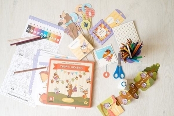 Набір для творчості О'Kroshka Творчі нравки випуск №3 Свято у ведмедя (36003) - Pampik - 2