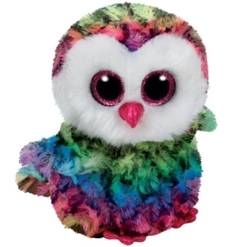 М'яка іграшка TY Beanie Boo's Сова Owen, 15 см (37221) - Pampik