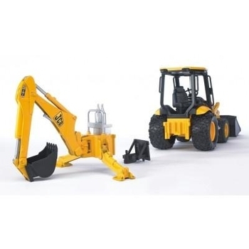 Дорожній навантажувач з екскаватором Bruder JCB MIDI CX, 41 см (02427) - Pampik - 2