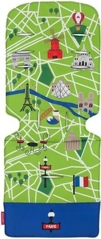 Універсальний матрац для коляски Maclaren, Paris City Map, мультиколор (AM1Y031922) - Pampik