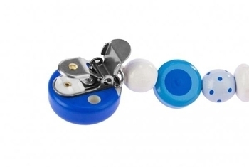 Ланцюжок для пустушки Heimess Сині смуги (732430) - Pampik - 2