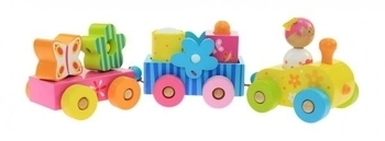 Деревянный паровозик Goki Пунта Susibelle (55949) - Pampik