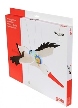Мобіль Goki Лелека з хлопчиком (52991) - Pampik - 4