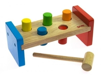 Стукалка Goki Молоток і лава (58581) - Pampik