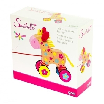 Дерев'яна каталка Goki Коник Susibelle (54944) - Pampik - 5