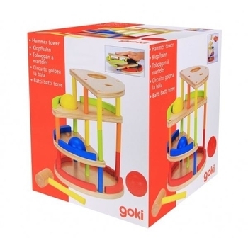 Сортер Goki Трекбол з молотком (53901) - Pampik - 3
