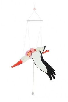 Мобайл Goki Лелека з дівчинкою (52929) - Pampik - 3