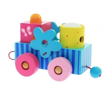 Деревянный паровозик Goki Пунта Susibelle (55949) - Pampik - 4