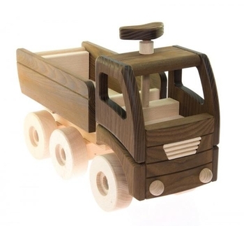 Машинка Goki Самосвал, 40 см (55914) - Pampik