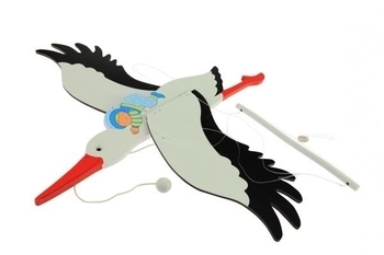 Мобіль Goki Лелека з хлопчиком (52991) - Pampik