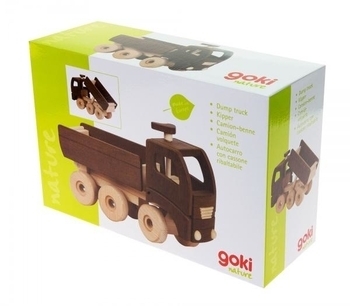 Машинка Goki Самосвал, 40 см (55914) - Pampik - 6