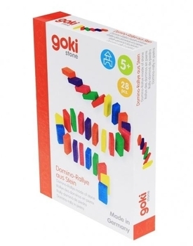 Настільна гра Goki Доміно Кам'яне ралі, 28 деталей (58788) - Pampik - 4