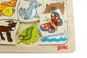 Розвиваюча гра Goki Хто чий (56879) - Pampik - 3