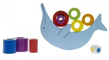 Развивающая игра Goki Балансирующий дельфин (56901) - Pampik - 2