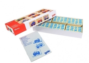 Гра мемо Goki Транспорт (56689) - Pampik - 2