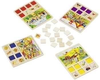 Настільна гра Goki Лото Наше маленьке місто (56740) - Pampik - 6