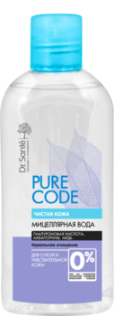 Мицеллярная вода Dr. Sante Pure Cоde для чувствительной и сухой кожи, 200 мл - Pampik