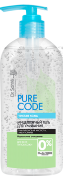 Міцелярний гель для вмивання Dr. Sante Pure Cоde, 200 мл - Pampik