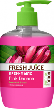 Крем-мило Fresh Juice Рожевий банан, 460 мл - Pampik