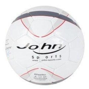Футбольний м'яч John Преміум, білий, 22 см (JN52033) - Pampik