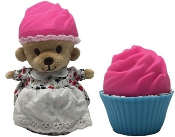 

Мягкая игрушка Cupcake Bears Ароматные капкейки Милые Медвежата Клубничный мусс, 9 см (1610033)