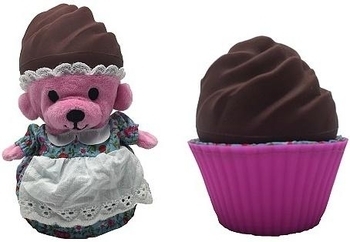 

Мягкая игрушка Cupcake Bears Ароматные капкейки Милые Медвежата Шоколадный брауни, 9 см (1610033)