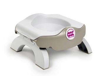 Дитячий дорожній горщик OK Baby Roady, сірий (39052035) - Pampik