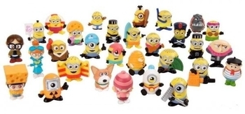 Ігровий набір Moose Mineez Despicable Me 3, 6 фігурок (58203) - Pampik - 2