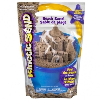 Кінетичний пісок Wacky-Tivities Kinetic Sand Beach, пісочний колір, 1 360 г (71435) - Pampik