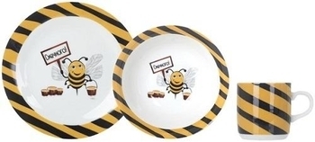 

Набор детской посуды Limited Edition Busy Bee, 3 шт. (C145)