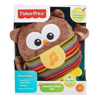 Музичний нічник Fisher-Price Весела сова (CDN55) - Pampik - 3