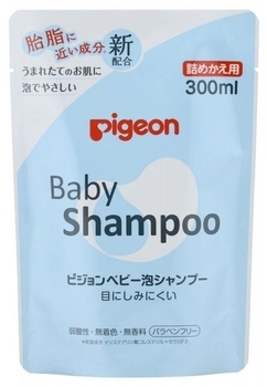 Шампунь-пенка для младенцев Pigeon (сменный блок), 300 мл - Pampik