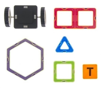 Магнитный конструктор Magplayer, 66 элементов (MPA-66) - Pampik - 2