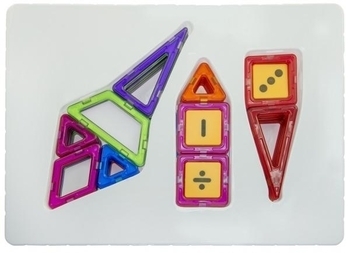 Магнитный конструктор Magplayer, 83 элемента (MPA-83) - Pampik - 3