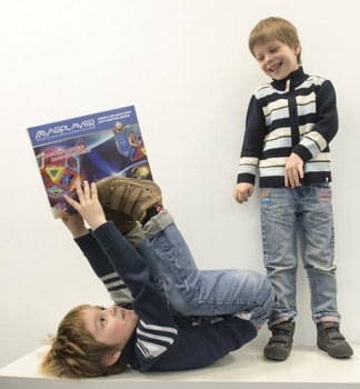 Магнитный конструктор Magplayer, 30 элементов (MPB-30) - Pampik - 4