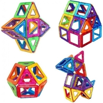 Магнітний конструктор Magplayer, 48 елементів (MPT-48) - Pampik - 6