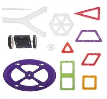 Магнитный конструктор Magplayer, 88 элементов (MPT-88) - Pampik - 2